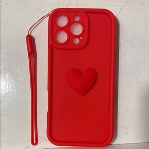 Red Heart Phone Case